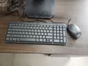 罗技（Logitech）MK106 键鼠套装 有线键鼠套装 办公键鼠套装 电脑键盘 紧凑型 黑色 实拍图