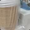 美丽雅一次性餐盒圆形500ml*20套 食品级野餐水果牛皮纸打包饭盒带盖 实拍图