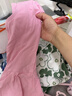 艾舞戈儿童舞蹈练功服女童芭蕾舞服中国舞跳舞裙短袖开档 粉色 130码 实拍图