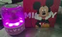 迪士尼（Disney）蓝牙音箱音响小度智能语音高音质家用电脑桌面氛围灯送男女孩闺蜜教师节生日礼物高级小众实用S6粉 实拍图