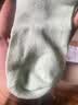 黑白灰袜子男女短袜夏季薄款免洗吸汗纯色浅口袜 试用专享 随机颜色 1双 实拍图