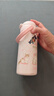 膳魔师儿童保温杯316L吸管杯带锁扣学生3-6-12岁水壶开学水杯460ml 粉 实拍图