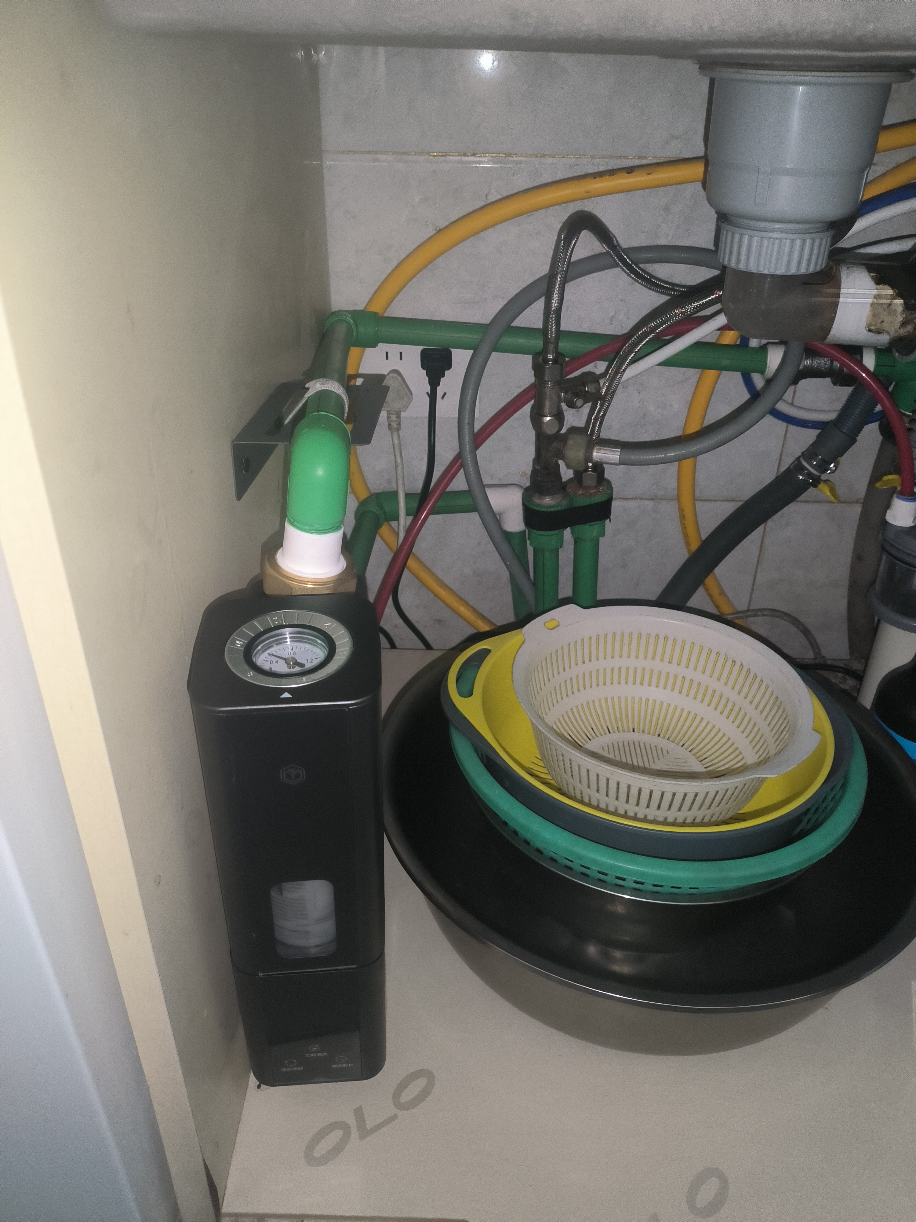 京东京造前置过滤器X3 顶配三驱水动力全自动冲洗家用前置净水器40微米精滤万向安装全屋净水净水器 实拍图