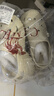 骆驼（CAMEL）洞洞鞋女多巴胺厚底凉拖鞋男女同款沙滩鞋 L26M162006 米白 38 实拍图