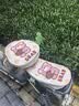 范爷家电动车坐垫夏季皮革防水防晒坐垫套电瓶自行车加厚耐磨防烫座椅套 实拍图