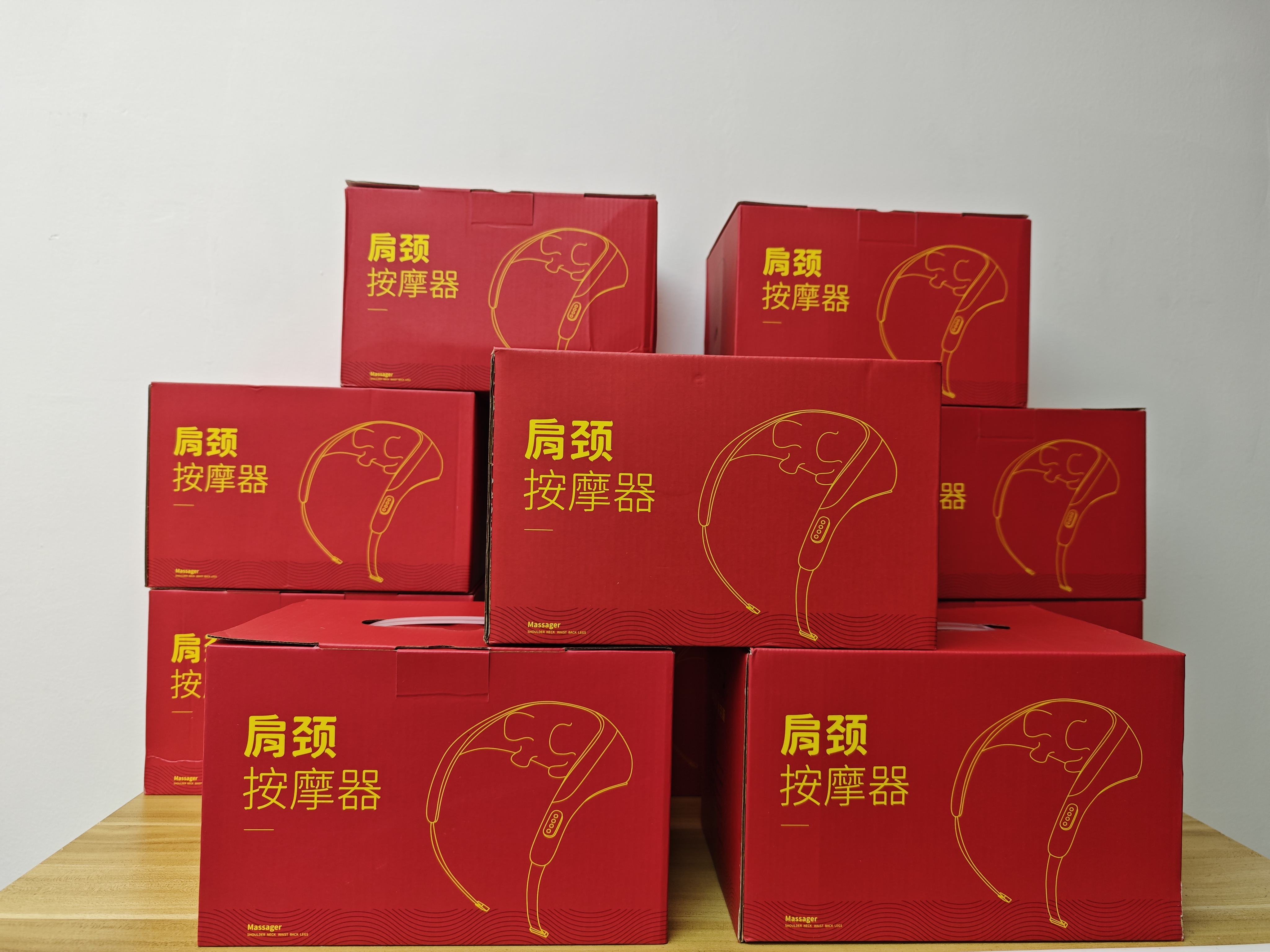 奥克斯（AUX）颈椎按摩仪按摩器肩颈腰背肩颈按摩仪器腰背部斜方肌脖子按摩器小腿父亲节生日礼物实用送爸妈长辈 【顶配款】S+V手法+10D抓捏+大面积热敷 情人节礼物送男女友老公老婆长辈爸妈礼品物 实拍图