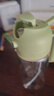 【喷倒两用】玻璃喷油壶瓶空气炸锅厨房家用雾化喷油瓶油罐调料 【耐热玻璃】绿色 470ml 实拍图