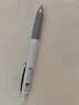 派通（Pentel ）轻羽系列0.5mm按动浮游中油笔 软握胶学生办公用圆珠笔（替芯ZRN5 ）黑色 12支装 实拍图