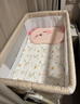 ANGI BABY新生儿婴儿床带尿布台可拼接大床宝宝摇摇床可移动多功能哄睡神器 云雾米 尿布台+椰棕棕垫+礼包 实拍图