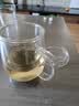 忆壶茶 玻璃茶杯茶具喝水杯子茶道杯 绿茶杯红茶带过滤竹木盖泡茶杯 玻璃盖500ML 实拍图