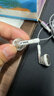 飞傲（FiiO）FF1镀铍振膜动圈金属平头耳机0.78双针可换耳机线HIFI耳塞 透明色 实拍图
