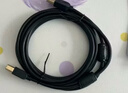 山泽USB3.0高速打印机数据连接线2米 A公对B公上行线AM/BM方口移动硬盘盒数据连接线 黑色 SDY-04C 实拍图