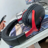 极度未知（HYPERX）飓风2飓风3轻享版GME头戴式耳机畅玩三角洲行动耳麦降噪麦克风电竞游戏耳机升学礼学生头戴耳机 【飓风3无线】120小时续航丨黑红 实拍图