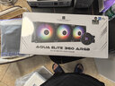 利民（thermalright）Aqua Elite 360  ARGB 一体式水冷散热器日蚀幻彩光效 全金属扣具ARGB冷头 AE360 ARGB 实拍图