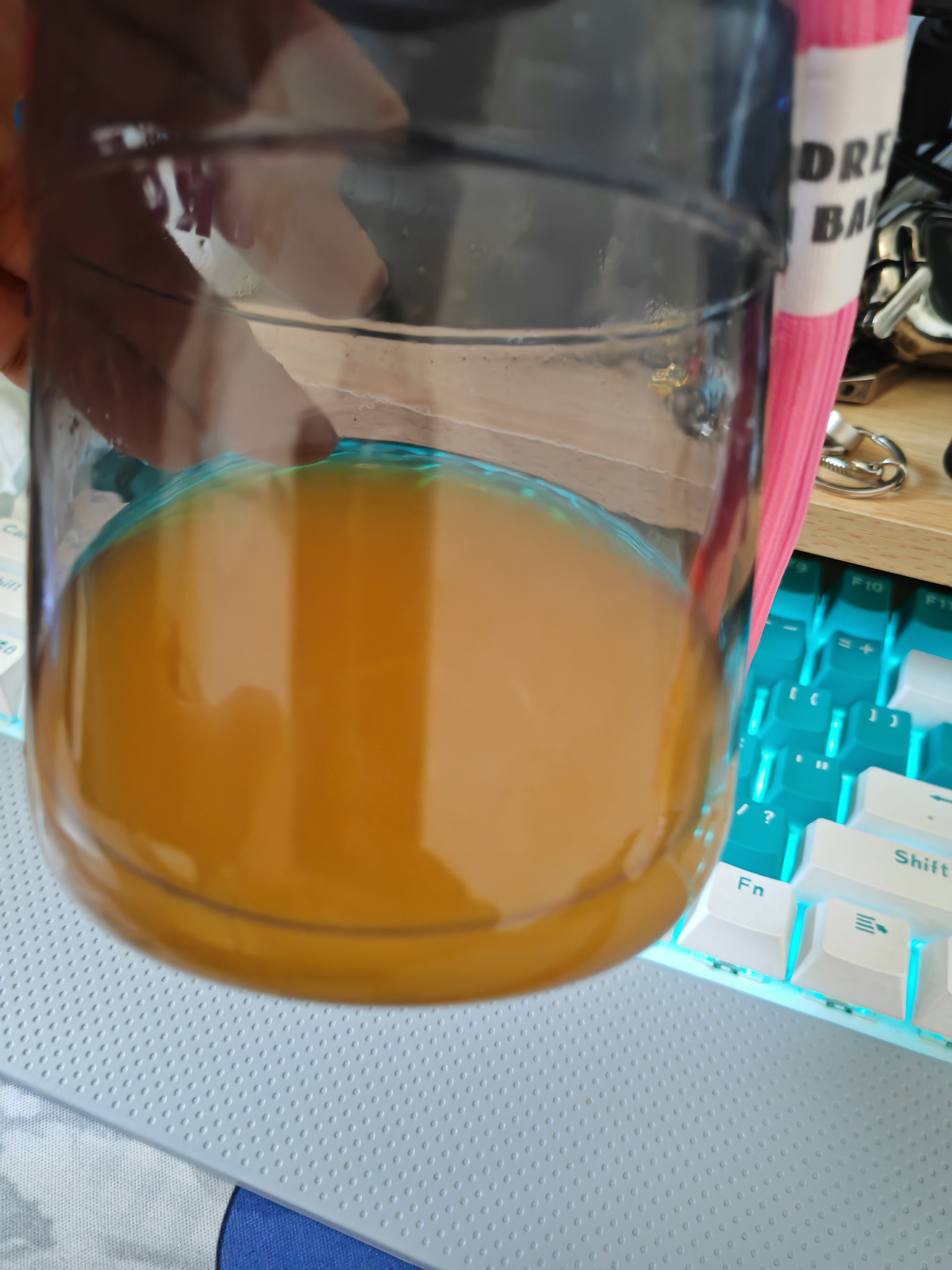 菓珍 甜橙蜜桃味 果珍维C冲饮壶嘴装400g 果汁粉速溶饮料(包装随机) 实拍图