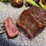 肉鲜厨师澳洲安格斯谷饲眼肉牛排 净重1kg 原切雪花牛扒烤肉进口 实拍图