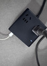 绿联S6桌面充电站插排氮化镓65W快充电器插线板多功能USB/TypeC手机电脑插座宿舍便携魔盒8孔总控1.5米 实拍图
