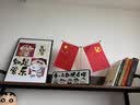 顺冠电脑桌台式卧室家用洞洞板书桌电竞书柜书架一体学习办公写字桌子 胡桃木色100CM【双层架+洞洞板】 实拍图