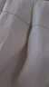 MUJI 女式 汉麻 水洗茧形裙长半身裙女裙子26年夏季女装 BE21EA6S 淡黄色 S (155/62A) 实拍图