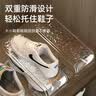 EACHY鞋子收纳架可调节双层鞋托架鞋架整理置物架鞋柜收纳神器-透明灰 实拍图
