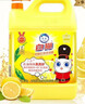 白猫柠檬红茶洗洁精5kg*4桶（整箱）A类食品用去油祛味红茶香洗洁精 实拍图