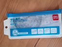 得力(deli)23cm三角尺 等腰直角三角尺+斜边三角尺 高透耐磨带量角器  2件套高考祝福礼物 实拍图