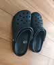 卡骆驰（crocs）经典Clog男女洞洞鞋一脚蹬沙滩鞋 黑色  38  实拍图