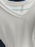 森马（Semir）短袖t恤女短款修身圆领内搭26夏凉感收腰V领上衣辣妹109326100003 实拍图