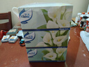 舒洁（Kleenex）抽纸马蹄莲盒装纸抽2层200抽*3盒纸巾抽纸卫生纸餐巾纸擦手纸 实拍图