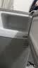 华宝小冰箱迷你小型家用冷藏冷冻两用一级能效出租房宿舍用办公室节能省电双门电冰箱 【店长推荐】58L银色【一级能效】 实拍图