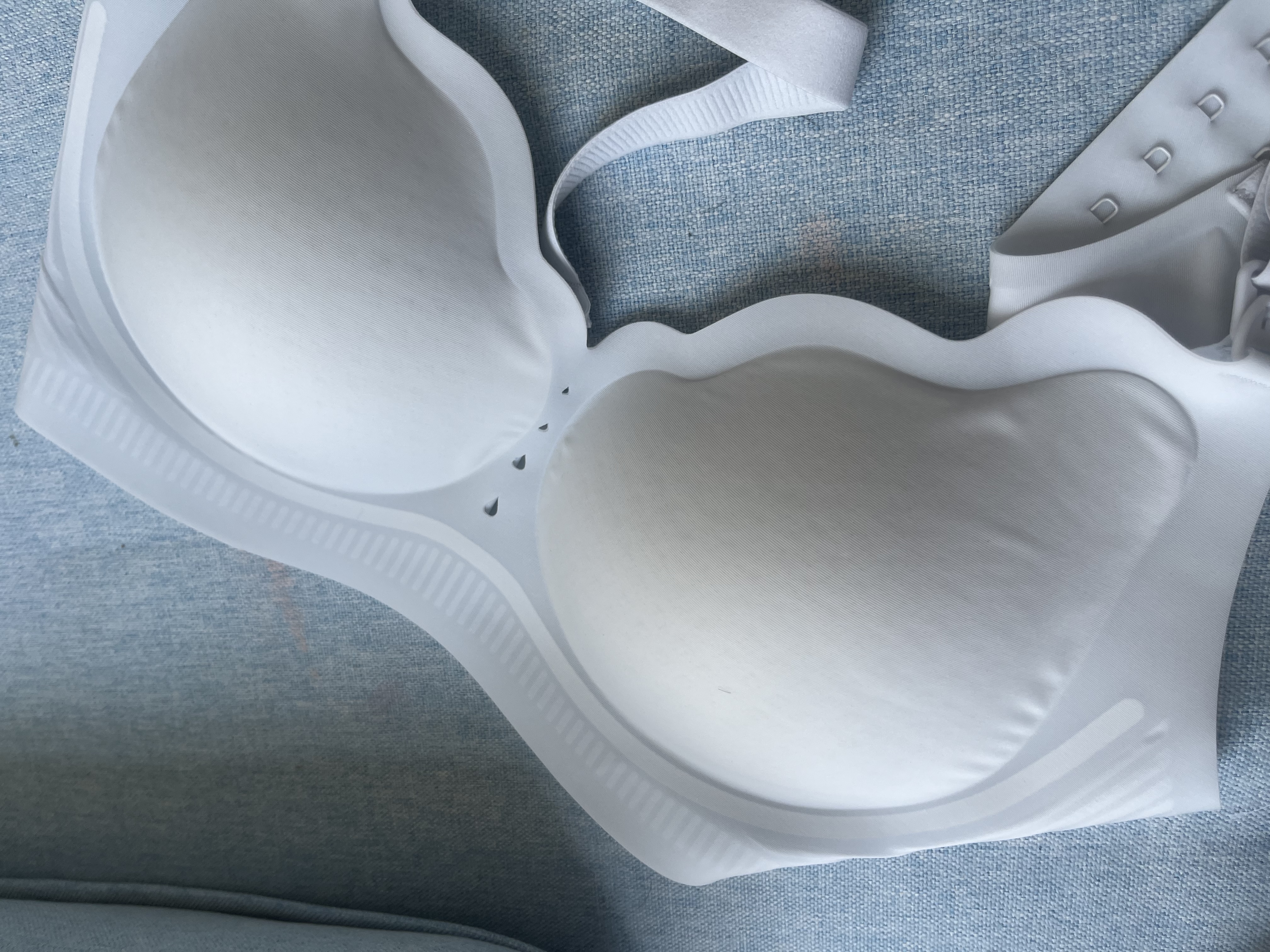 十月结晶哺乳文胸夏季薄款孕产妇透气内衣哺乳期产后喂奶 冷翠蓝L码 实拍图