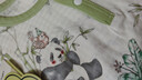 威尔贝鲁【100%棉】宝宝睡袋3-6岁婴儿童睡衣夏季薄款家居睡裙熊猫110cm 实拍图