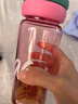 希乐Tritan塑料杯大容量女夏季运动水杯高颜值学生随手杯便携吸管杯子 实拍图