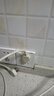 西门子（SIEMENS）开关插座 10A五孔带单控插座 暗装面板 致典雅白色5UB14243NC012P 实拍图
