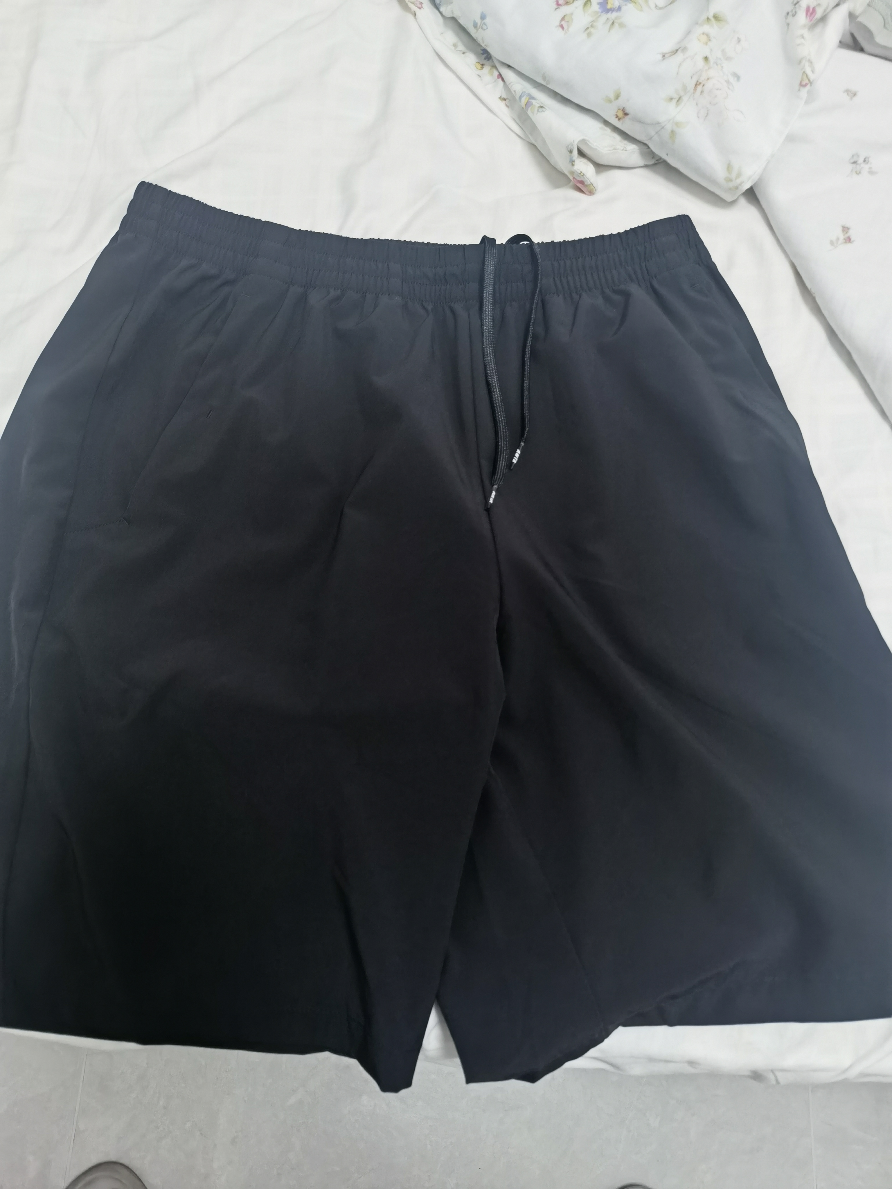 安踏速干运动短裤男夏季吸湿透气健身训练跑步户外休闲梭织五分裤 实拍图