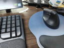 罗技（Logitech）Wave Combo 无线人体工学键鼠套装 垂直鼠标 无线蓝牙鼠标 办公键盘 无线键盘 蓝牙键盘 黑色 实拍图