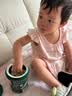 英氏婴幼儿手指泡芙樱桃草莓味 婴儿宝宝零食泡芙条辅食酥脆易溶38g 实拍图