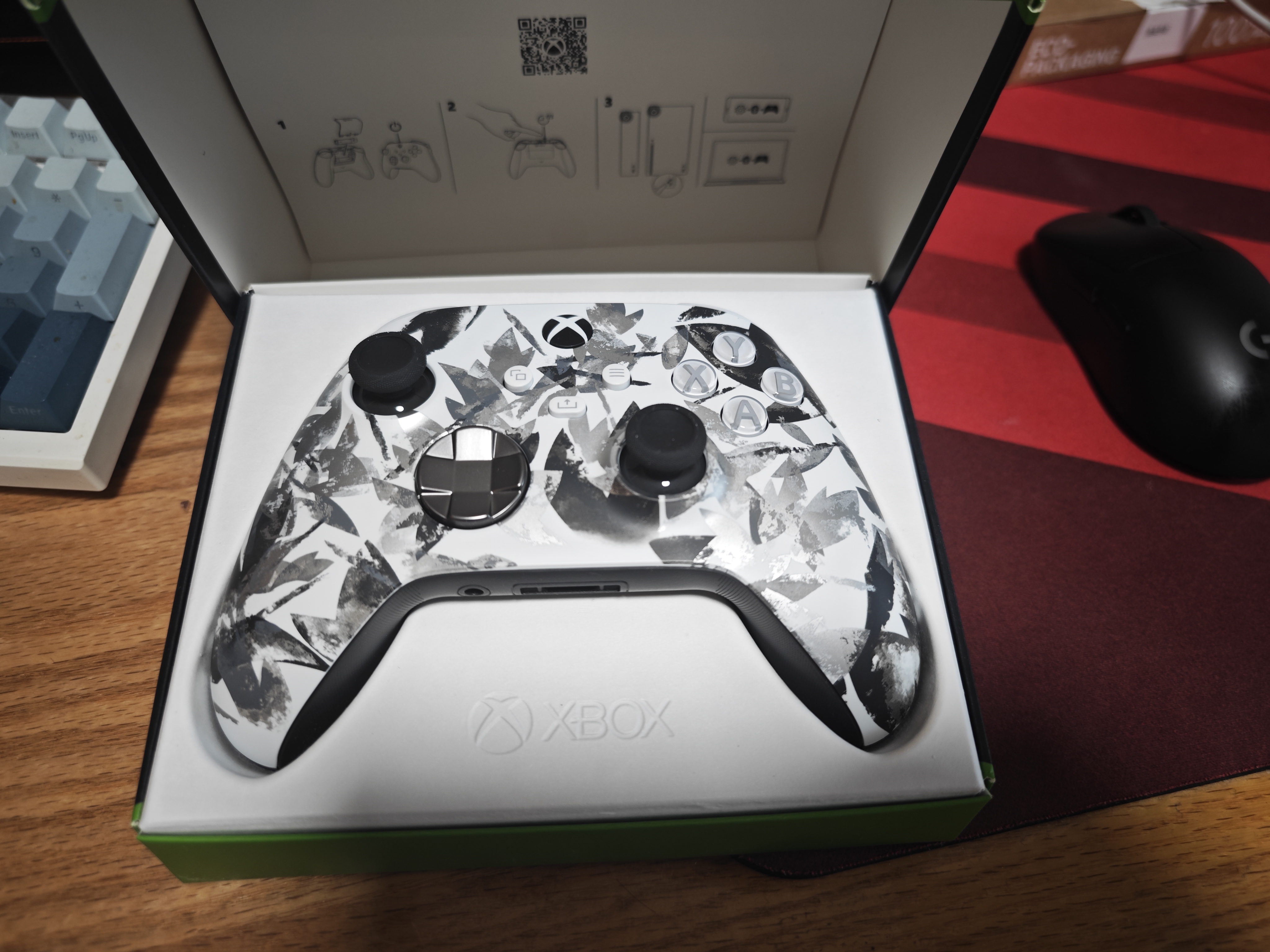 微软（Microsoft）XBOX手柄SeriesX S无线控制器蓝牙PC游戏电玩手柄兼容Steam DW12C 黑神话悟空升学礼 限量款-风暴之刃 实拍图