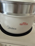 美的（Midea）电煮锅 小电锅 电蒸锅 电火锅 电热锅 分体式可拆洗 2.6L学生宿舍多功能锅 泡面锅 XZC2061 配蒸笼 实拍图