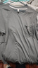 浪莎男士睡衣男冰丝夏季薄款可外穿短袖短裤圆领套头凉感家居服套装 实拍图
