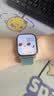 苹果 Apple Watch Series 11/10/9/8/7代原装运动硅胶/耐克表带通用版 全新 40-42mm 小青黄色回环表带 正品保障 实拍图