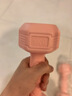 乐系（lexi）小哑铃女士家用铁练手臂塑形直肩健身浸塑亚铃 柔雾粉2kg*2只 实拍图