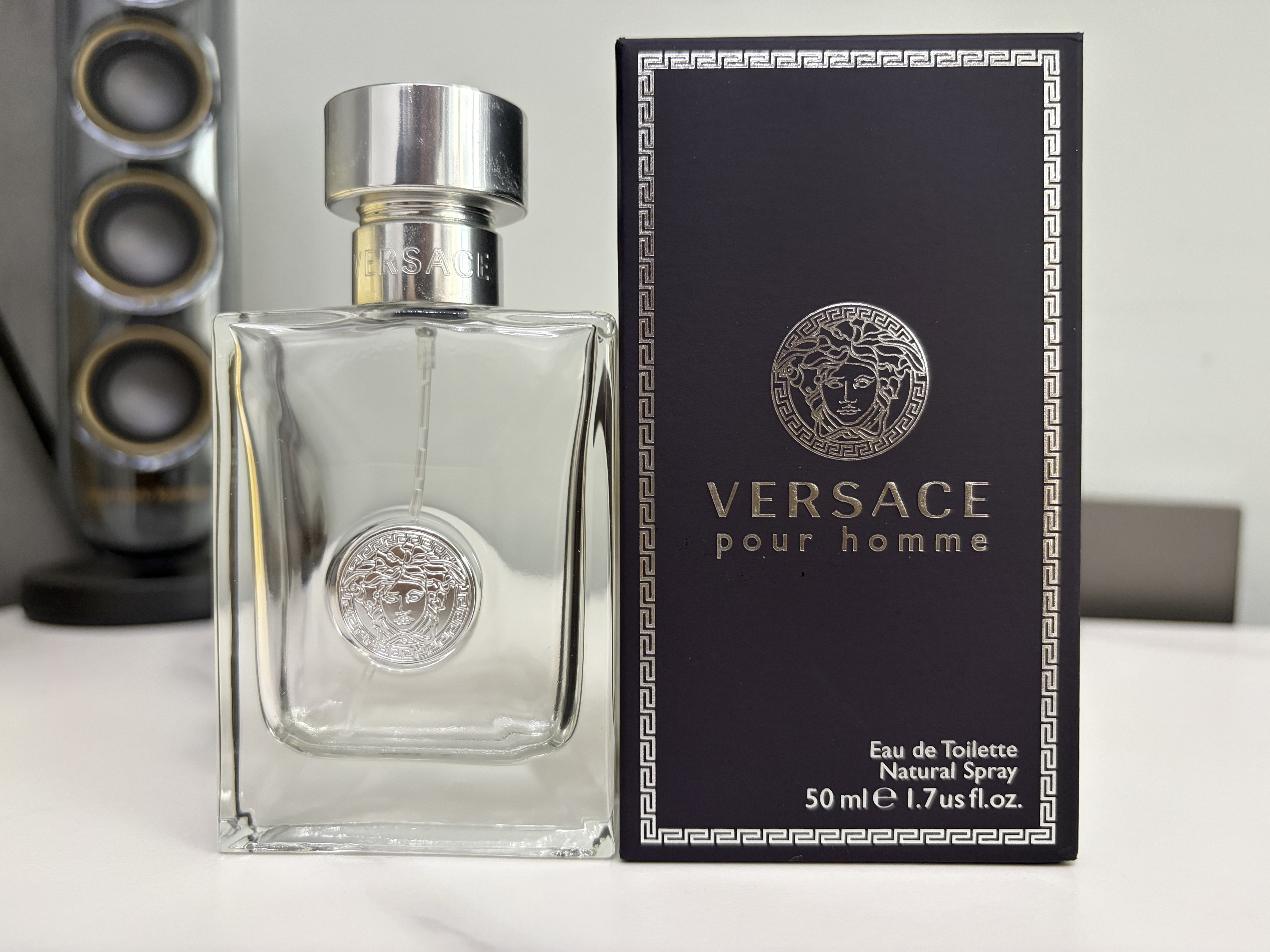 范思哲（VERSACE）香水礼盒范思哲同名男士香水50ml 生日礼物中秋节礼物送男友 实拍图