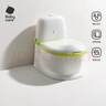 babycare马桶坐便器蹲便器儿童马桶仿真马桶坐便圈2-6岁宝宝便盆温特绿 实拍图