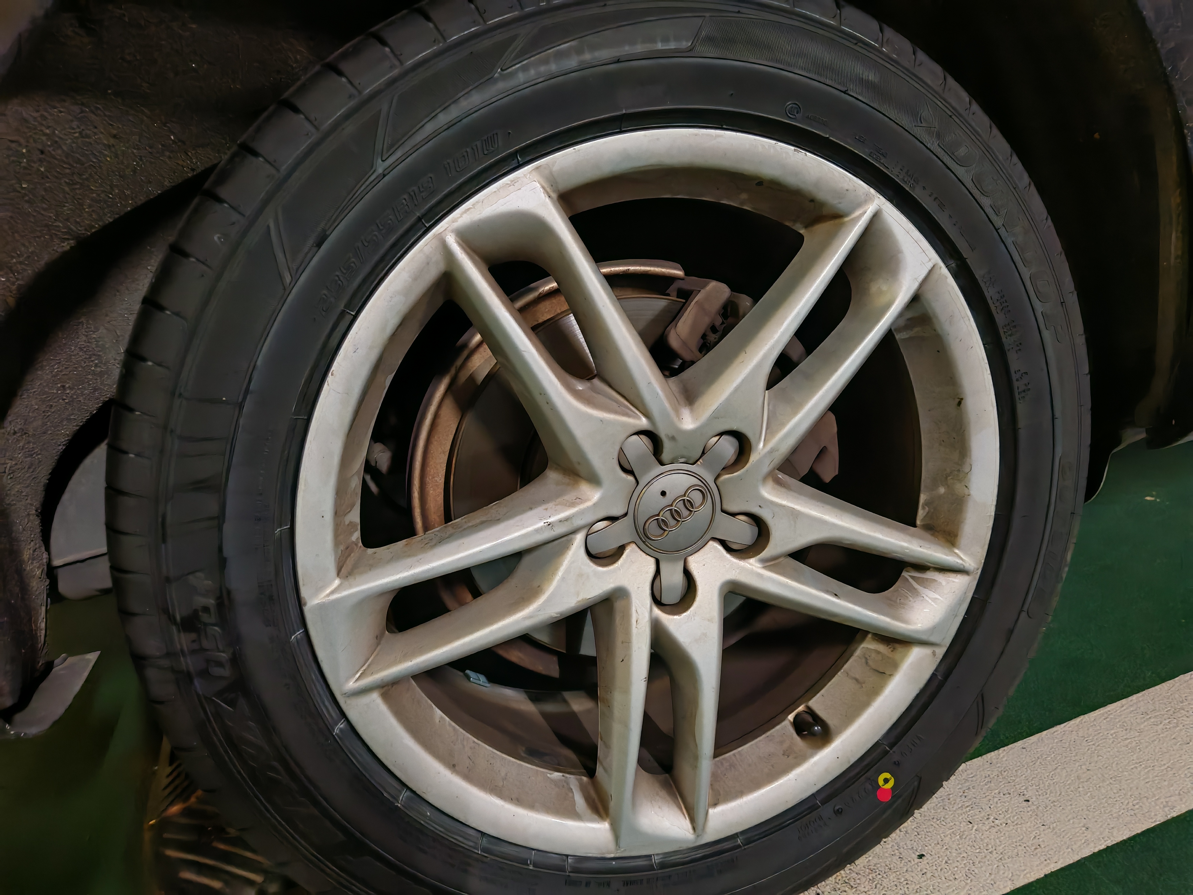 邓禄普（DUNLOP）汽车轮胎235/55R19 101W SP SPORT MAXX050+适配揽胜奥迪Q5/RAV4 实拍图
