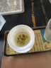 京东京造 茶杯盖碗  360°旋转可悬停功夫泡茶盖碗茶具羊脂玉瓷薄胎150ml 实拍图
