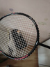 李宁（LI-NING）羽毛球拍雷霆小钢炮全碳素进攻型超轻高磅单拍黑色4U 已穿线 实拍图