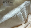 富安娜儿童乳胶枕 A类泰国进口抗菌儿童护颈低枕 一只装 50*30*3-5cm 白 实拍图