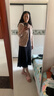 千禧华府镜子全身镜穿衣镜子落地镜挂门服装店试衣防爆壁挂镜一体白40*150 实拍图