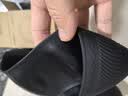 固特异（Goodyear）汽车方向盘套液态硅胶超薄防滑防尘防汗护把套四季通用型原车黑色 实拍图